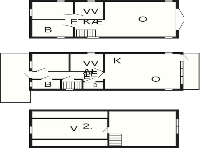 6 person holiday home in VATNE-Floor plan