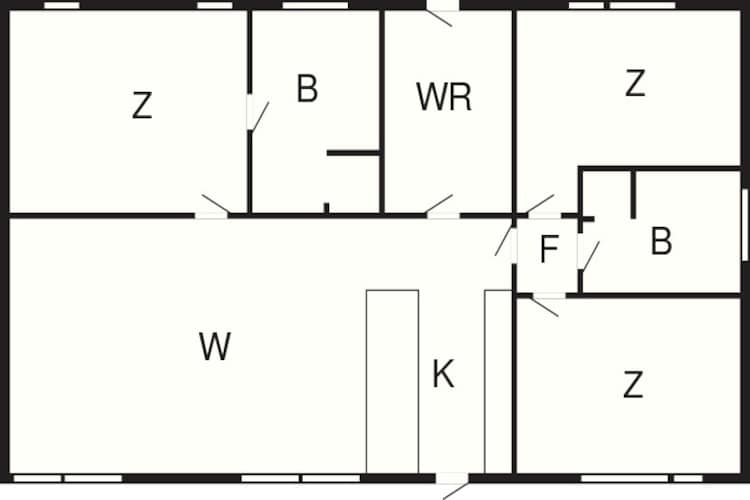 Scenic Retreat in Saksild-By Traum-Floor plan