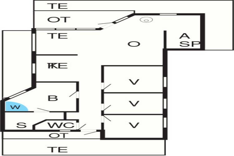 7 persoons vakantie huis in Kalundborg-Plattegrond