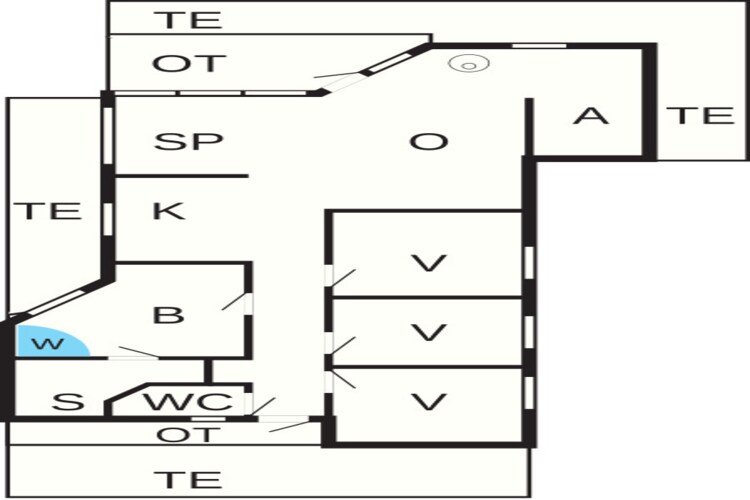 7 persoons vakantie huis in Kalundborg-Plattegrond