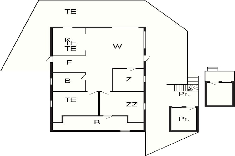 7 person holiday home in KLOKKARVIK-Floor plan
