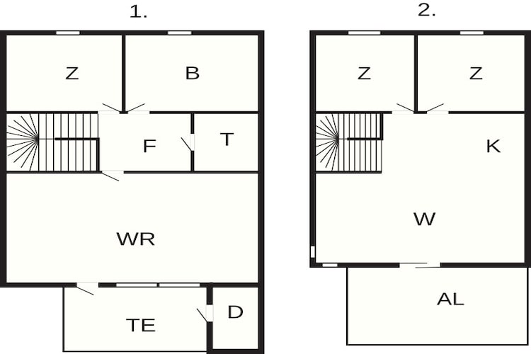 6 persoons vakantie huis in Dyrvik-Plattegrond