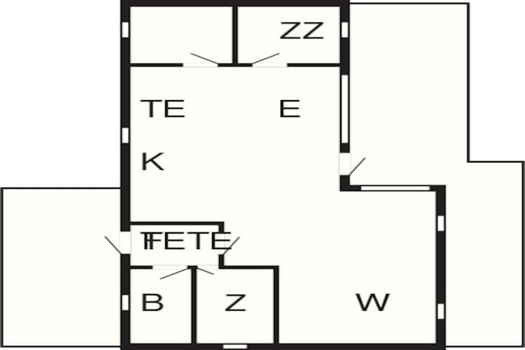6 persoons vakantie huis in Fjerritslev-Plattegrond