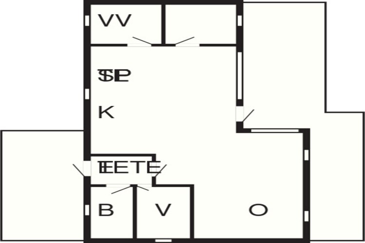 6 persoons vakantie huis in Fjerritslev-Plattegrond