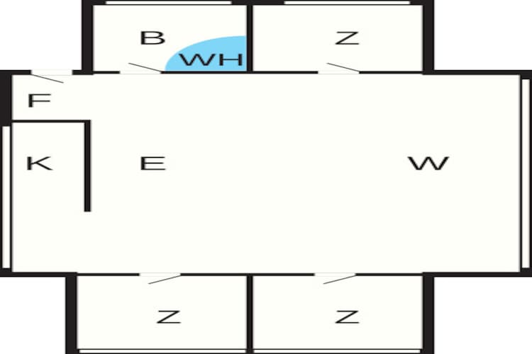 Kustplezier in Dyreborg-By Traum-Plattegrond