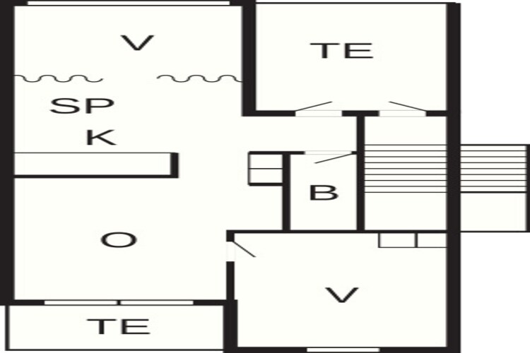 2½ room,ground/1.floor,Premium,Firepl - Plattegrond