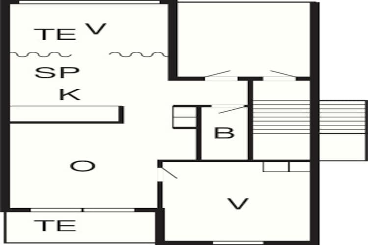 2½ room,ground/1.floor,Premium,Firepl - Plattegrond