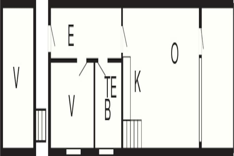 2½ room, 1 st floor-Plan d'étage