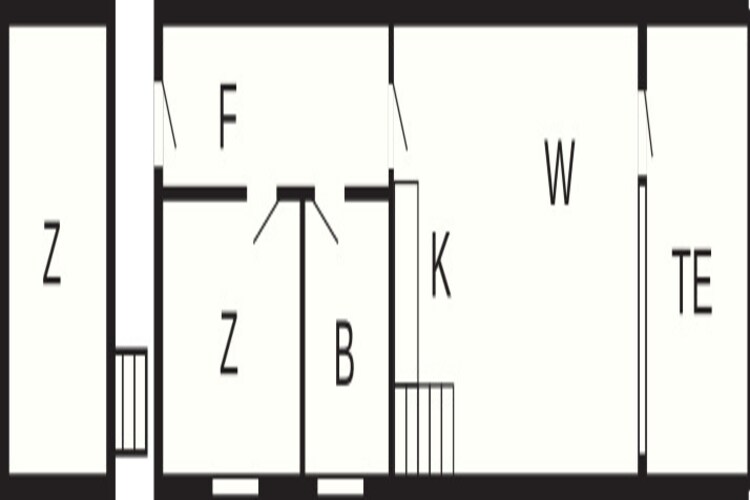 2½ vær.,2.sal,Standard - Plattegrond