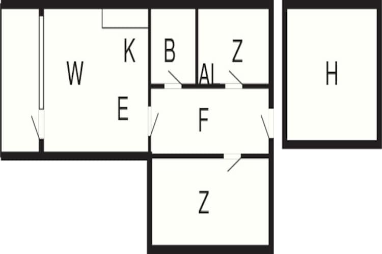 3½ room,1 st floor Premium-Grundriss