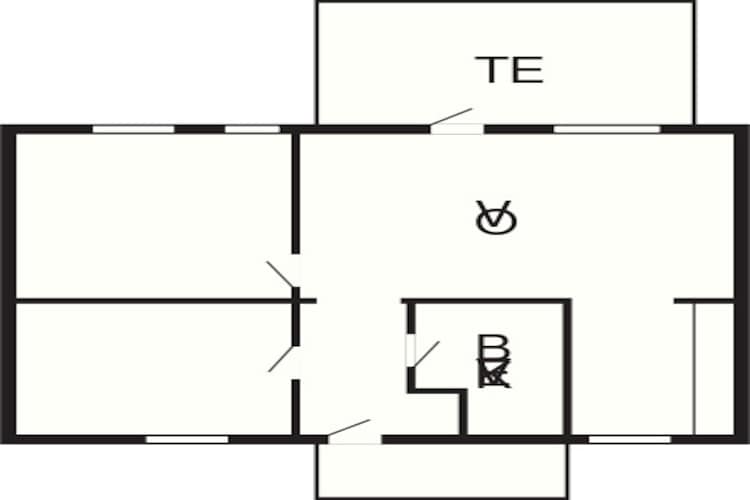 3 Vær.Havudsigt,st./1.sal,Premium - Plattegrond