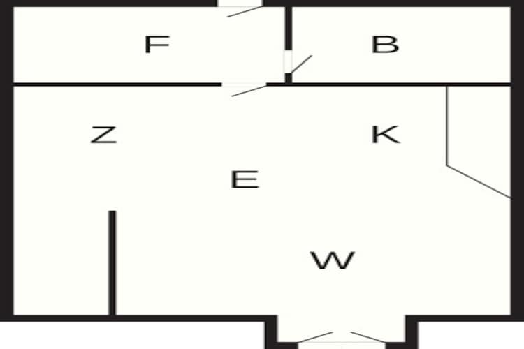 1 room w/seaview - Plan