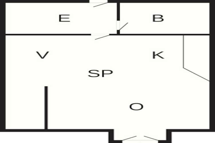 1 room w/seaview - Plan