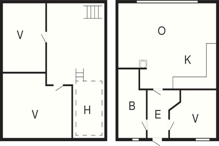 8 person holiday home on a holiday park in Blåvand-Floor plan