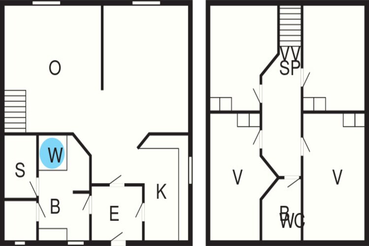 10 persoons vakantie huis op een vakantie park in Blåvand-Plattegrond