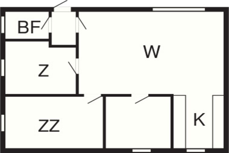 6 persoons vakantie huis op een vakantie park in Blåvand-Plattegrond