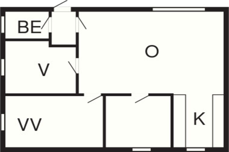 6 persoons vakantie huis op een vakantie park in Blåvand-Plattegrond