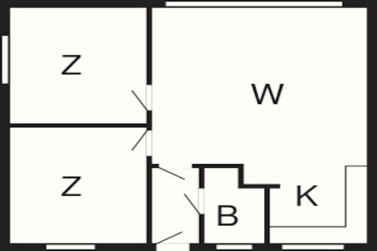 4 persoons vakantie huis op een vakantie park in Blåvand-Plattegrond