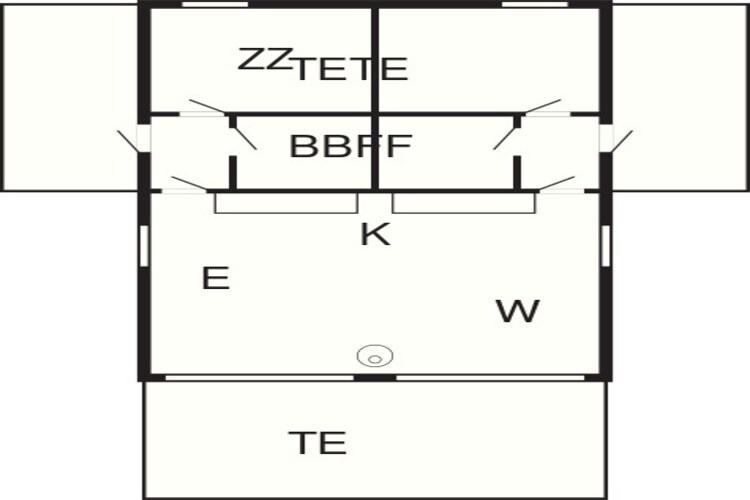 3 room,1st row,renovated-Floor plan