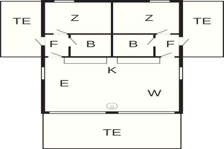 3 room,1st row,renovated-Floor plan