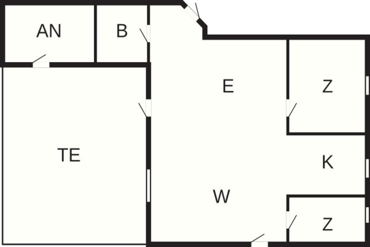 Kustsanctuary in Lokken-By Traum-Plattegrond