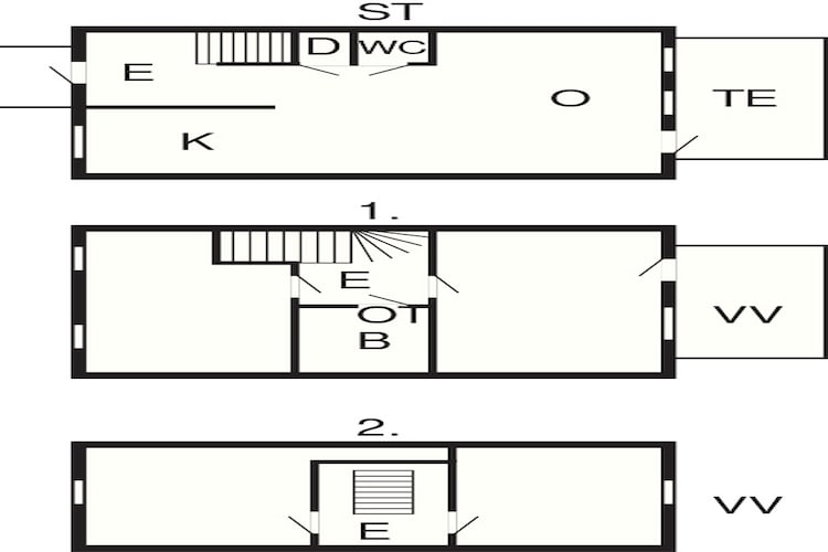 6 Personen Ferienhaus in Austrheim-Grundriss