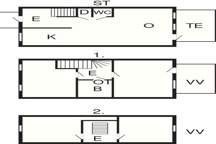 6 persoons vakantie huis in Austrheim-Plattegrond