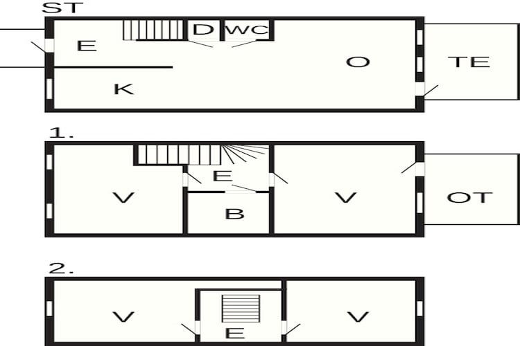 6 persoons vakantie huis in Austrheim - Plattegrond