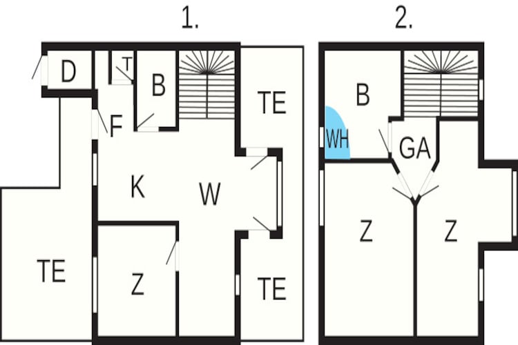 6 persoons vakantie huis in Juelsminde - Plattegrond