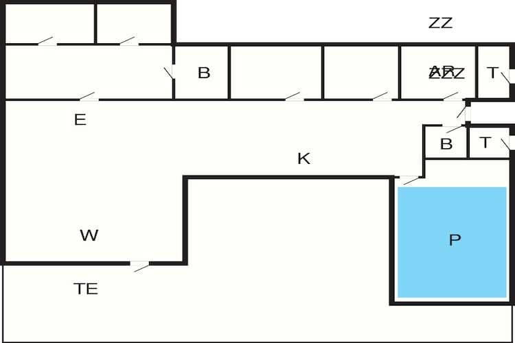 14 person holiday home in Vejby-Floor plan
