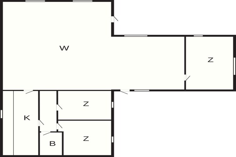 5 persoons vakantie huis in Grenaa-Plattegrond