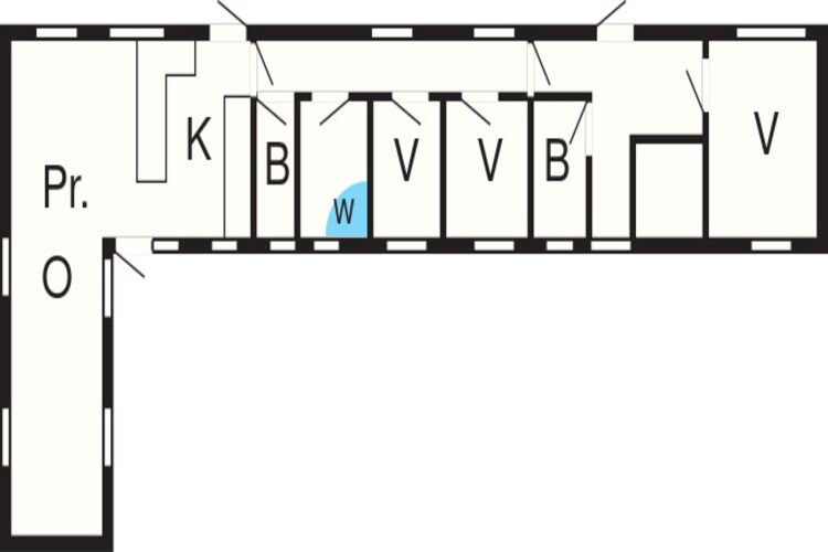 6 persoons vakantie huis in Gørlev-Plattegrond