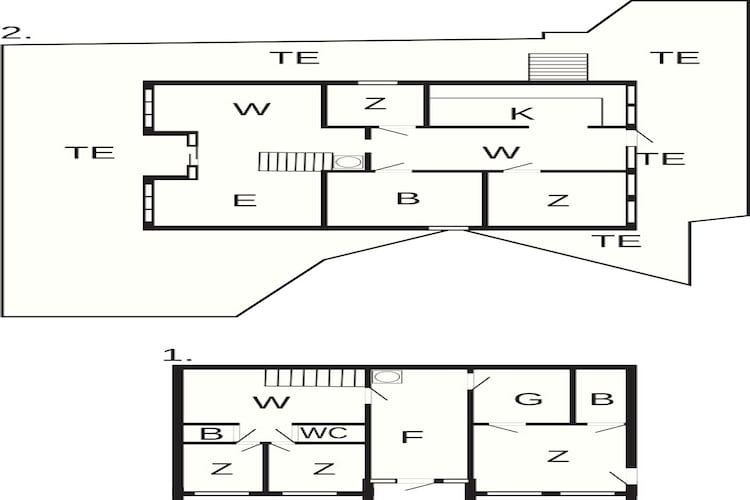12 persoons vakantie huis in Fitjar-Plattegrond