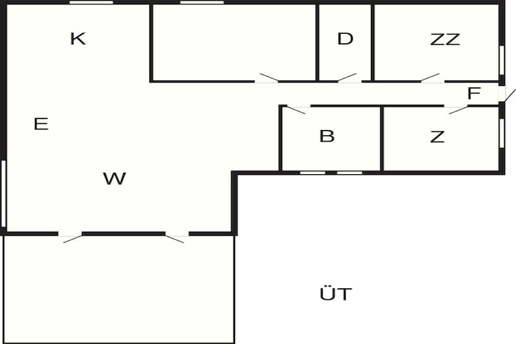 6 persoons vakantie huis in Hadsund-Plattegrond