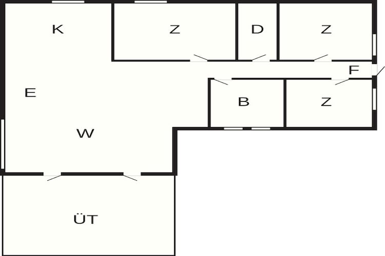 6 persoons vakantie huis in Hadsund-Plattegrond