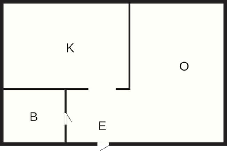 Nostalgische eilandidylle in Aâ€“land-By Traum-Plattegrond