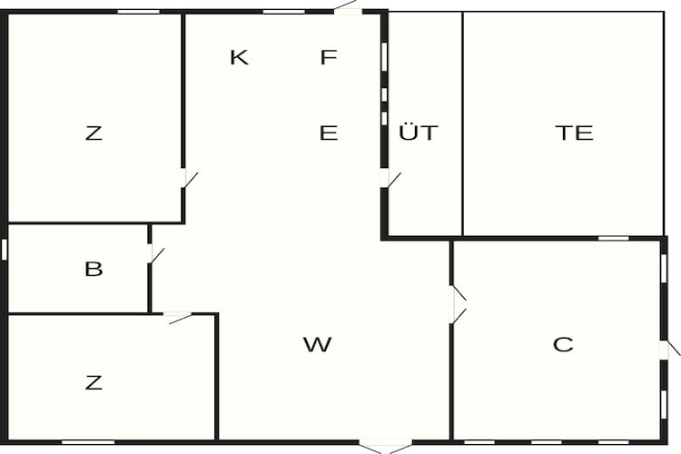 Rustig kustparadijs-By Traum-Plattegrond