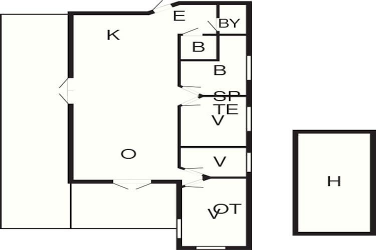 Seaside Retreat in Havnso-By Traum-Floor plan