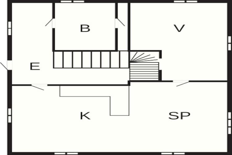 6 person holiday home in Gullholmen-Floor plan