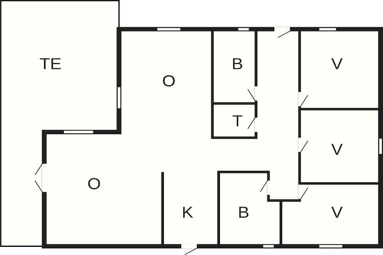 8 persoons vakantie huis in Silkeborg-Plattegrond
