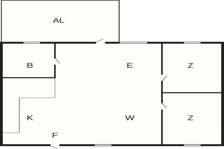 Refuge rustique en Smaland-By Traum - Plan