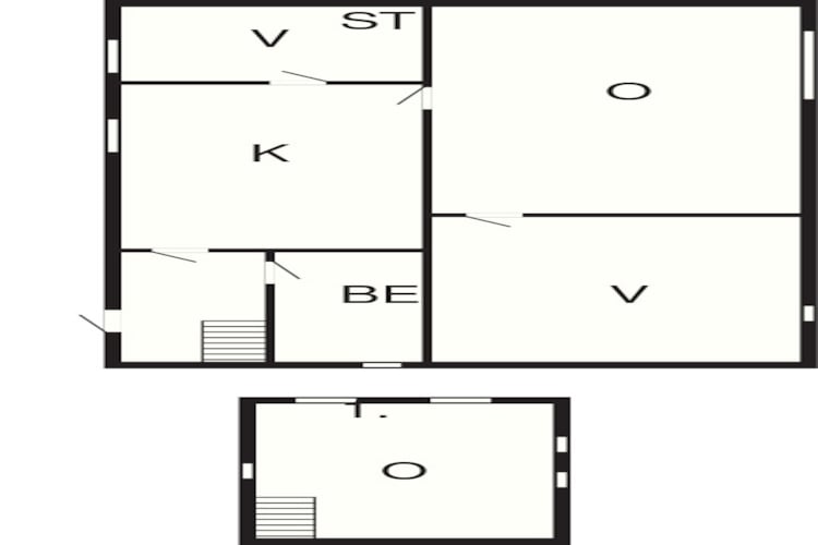 6 persoons vakantie huis in Hjørring-Plattegrond