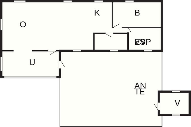 4 persoons vakantie huis in Hadsund-Plattegrond