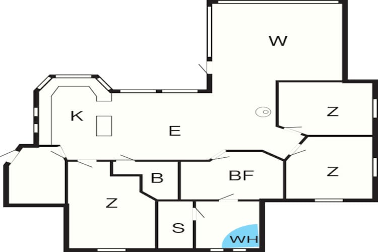 8 person holiday home in Otterup-Floor plan