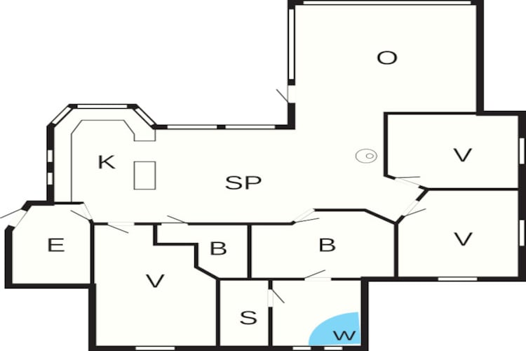 8 persoons vakantie huis in Otterup-Plattegrond