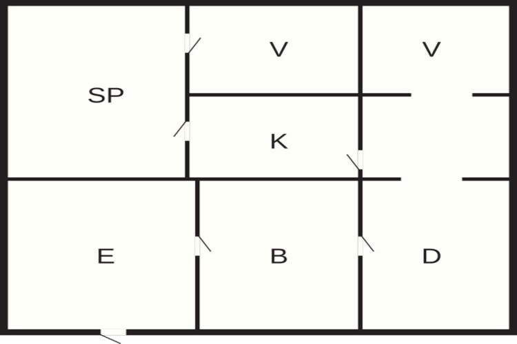 Gemutliches Kustenrefugium in Hojer-By Traum-Grundriss