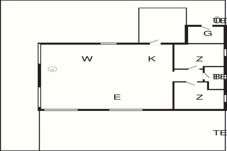 6 persoons vakantie huis in Hejls-Plattegrond