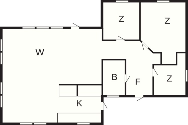 Peaceful Coastal Getaway on Oddo - Floor plan