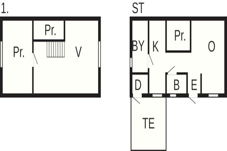4 person holiday home in Olofström - Floor plan