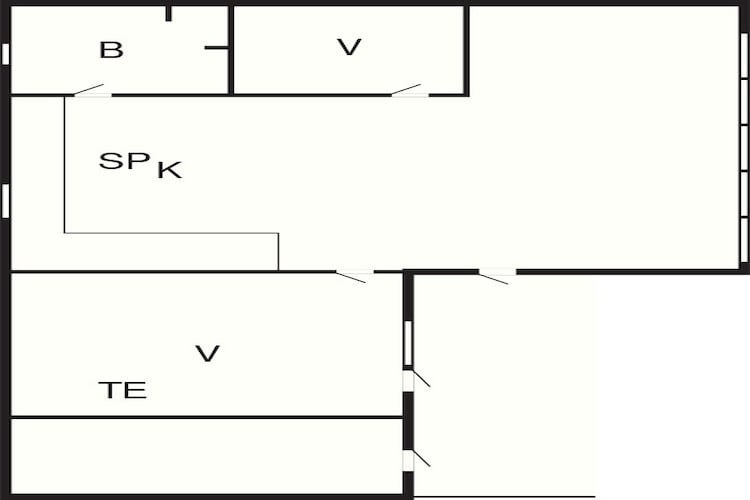 4 persoons vakantie huis in Grenaa-Plattegrond